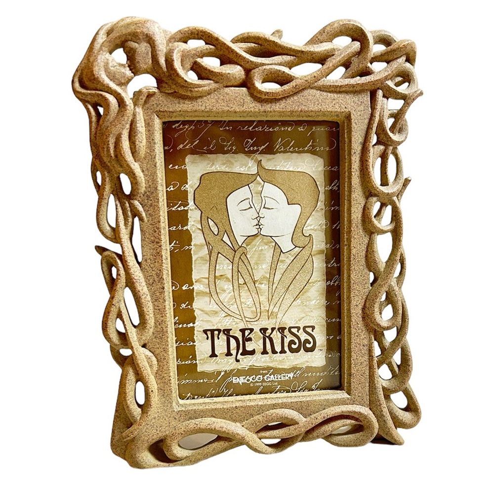 Romantic Picture Frame/“The Kiss”/Artistic Unique Frame/Wedding Frame RARE